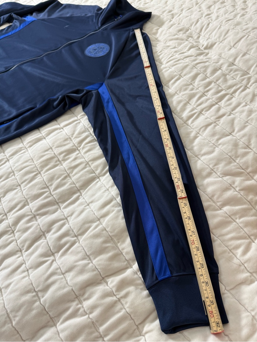 Nike Men’s Chelsea Football Club Blue Lightweight Full-Zip Jacket - Picture 8 of 12